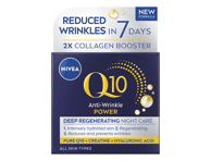 NIVEA Q10 ANTI-WRINKLE POWER GILIAI REGENERUOJANTIS NAKTINIS KREMAS