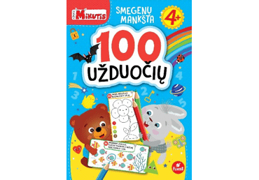 Knyga R. Dmuchovskienė 100 UŽDUOČIŲ. SMEGENŲ MANKŠTA, 1 vnt.