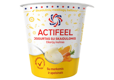 Valg. jog. ACTIFEEL su cikor., inulinu, mork., apels., 2,6%, 300 g