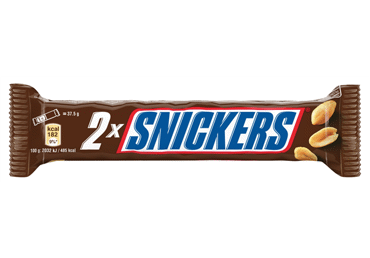 Šokoladinis batonėlis SNICKERS 2X, 75 g