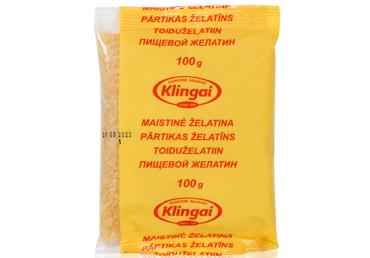 Želatina KLINGAI, 100 g