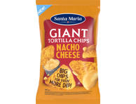 Dideli sūrio skonio kukurūzų traškučiai SANTA MARIA, 160 g