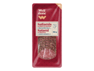 Saliamio griežinėliai su pipirais WELL DONE, 50 g