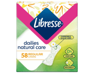 Higieniniai įklotai LIBRESSE NATURAL CARE NORMAL, 58 vnt.