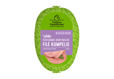 Virtas vištienos krūtinėlės kumpelis, 280 g - 1