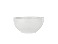 Dubenėlis AURORA White Beads, 14 cm