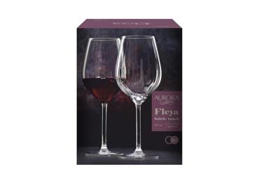 Vyno taurės AURORA FLEYA 500 ml 4 vnt.