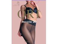 Moteriškos pėdkelnės ORI MIRACLE 20 den, 3 dydis, nero