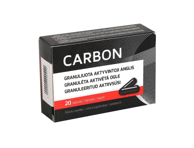 Maisto papildas CARBON, 20 kaps., 20 vnt.