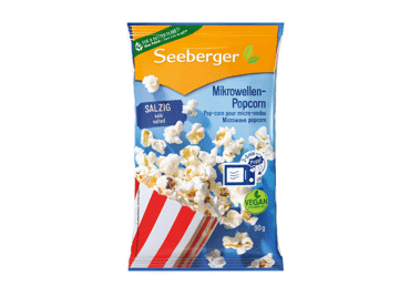 Sūrūs spraginamieji kukurūzai SEEBERGER, 90 g