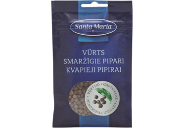 Kvapieji pipirai SANTA MARIA (žirneliai), 15 g