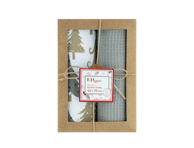 Virtuvinių rankšluosčių komplektas, 2 x 40 x 70 cm, 2 vnt., du dizainai