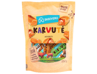 Karameliniai saldainiai SKRIVERU KARVUTĖ, įvairių skonių, 250 g