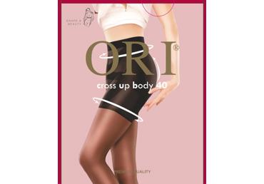 Moteriškos pėdkelnės ORI CROSS UP BODY 40, 5 dydis, d.gray