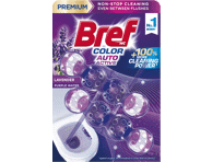 WC valiklis-gaiviklis BREF Color Auto Active Lavender, 2 x 50 g