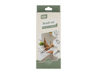 Valymo šepetėlių rinkinys