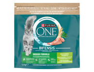 Sausas kačių ėdalas ONE INDOOR su kalakutiena, 1.4 kg