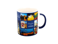 Puodelis GREETINGS FROM LITHUANIA, 340 ml, 1 vnt.