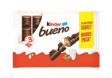 Vaflinis batonėlis KINDER BUENO, 129 g