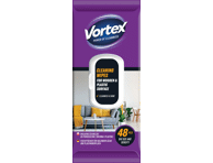 Drėgnosios servetėlės VORTEX baldams valyti, 48 vnt.