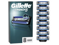 Skustuvo galvutės GILLETTE MACH3, 8vnt.