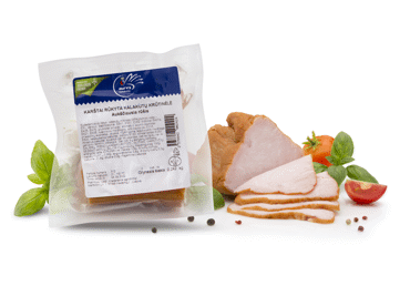 Karštai rūkyta kalakutų krūtinėlių filė, a. r., 1 kg