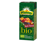 Ekol. gėrimas MULTI ROSSO PFANNER, 200 ml