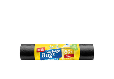 Užrišami šiukšlių maišai, HOME EXPERT, 60 l / 10 vnt, 30 m