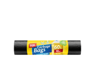 Užrišami šiukšlių maišai, HOME EXPERT, 60 l / 10 vnt, 30 m