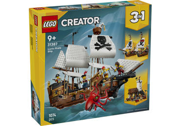 Konstruktorius LEGO PIRATŲ LAIVAS 31387