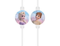 Popieriniai šiaudeliai FROZEN, 4 vnt., 4 vnt.