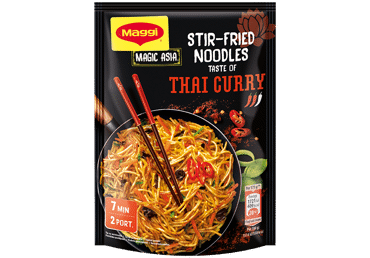 Greitai paruošiami makaronai MAGGI Tailand. kario pad.skonio, 128 g