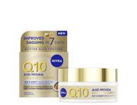 Sviestinis veido, kaklo ir dekoltė kremas NIVEA Q10 COLLAGEN EXPERT, 50 ml