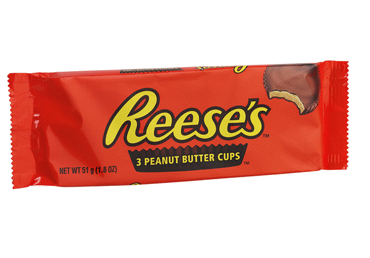 Krepšeliai REESE'S su žemės riešutų sviestu, 51 g