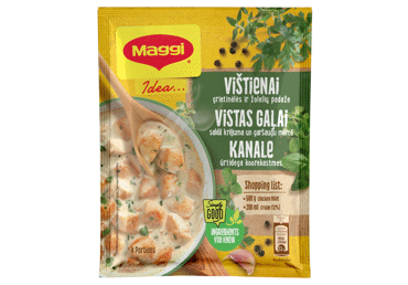 Ruošinys MAGGI IDEA vištienai (grietinėlės ir žolelių padaže, 30 g