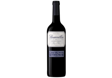 Raudonasis pusiau saldus vynas BEAUVILLON, 750 ml