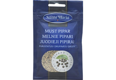 Grūsti juodieji pipirai SANTA MARIA, 18 g