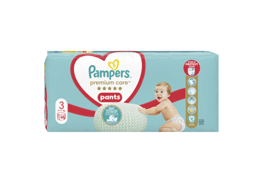 Sauskelnės-kelnaitės PAMPERS Premium Care Pants, Value Pack,
