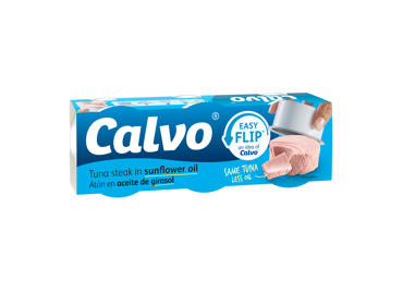 Nesmulkinti tunai aliejuje CALVO, 240 g