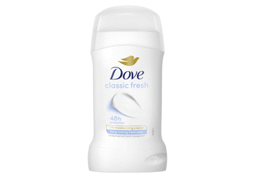 Moteriškas pieštukinis dezodorantas DOVE CLASSIC FRESH, 50 ml