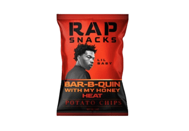 Traškučiai RAP SNACKS LIL BABY, BBQ ir medaus skonio, 71 g