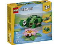 Konstruktorius LEGO Vėžlys Su Vandens Lelijomis