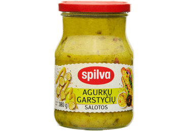 Agurkų ir garstyčių salotos SPILVA, 380 g