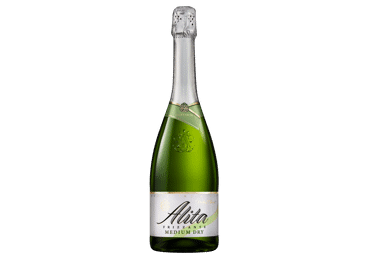 Putojantis baltasis pusiau sausas vynas ALITA FRIZZANTE, 750 ml