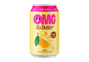 Yuzu skonio gaivusis gėrimas OMG So better, 330 ml