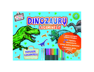 Knyga DINOZAURŲ LAGAMINĖLIS, 1 vnt