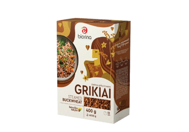 Grikių kruopos BIORINA, 400 g