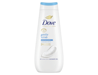 Dušo želė DOVE ADVANCED GENTLE SCRUB, 400 ml