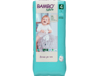 Sauskelnės-kelnaitės BAMBO NATURE 4, 7-12 kg, 40 vnt.