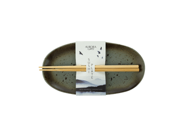 Lėkštė su lazdelėmis AURORA Asia, 24 cm